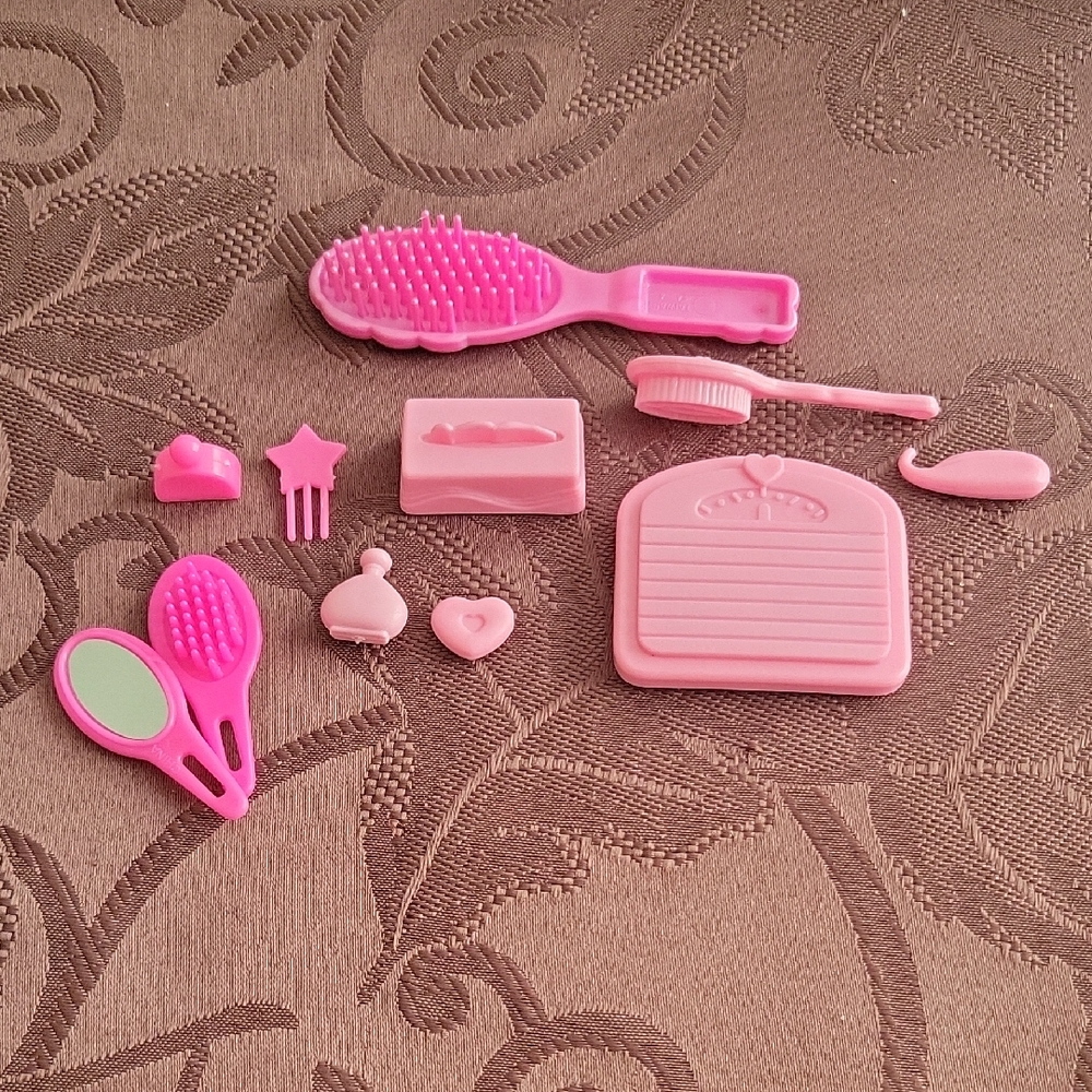 Pink Barbie Accessories